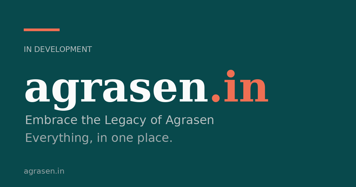 Link preview image for agrasen.in